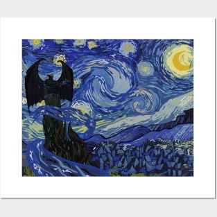 Starry Night on Bald Mountain Posters and Art